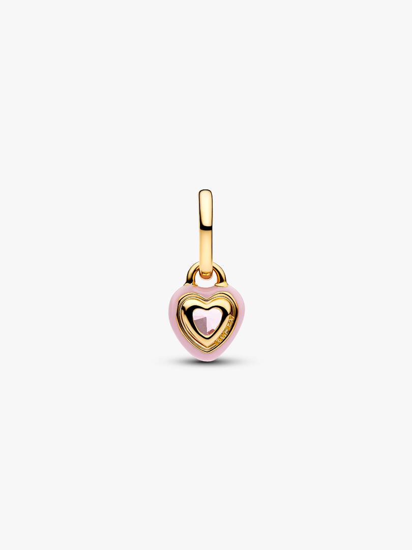 Charm Mini Pendente Pink Chakra Heart Pandora ME - 763042C01 - Simmi Gioiellerie - Charm