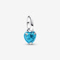Charm Mini Pendente Turqoise Chakra Heart Pandora ME - 793827C01 - Simmi Gioiellerie - Charm