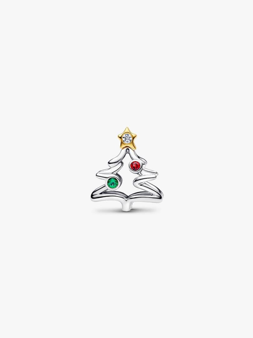 Charm Openwork Albero di Natale - 764248C01 - Simmi Gioiellerie - Charm