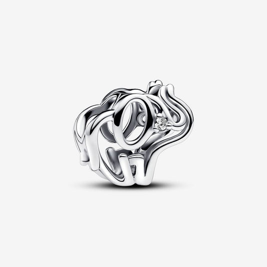 Charm Openwork Elefante - 793345C01 - Simmi Gioiellerie -Charm