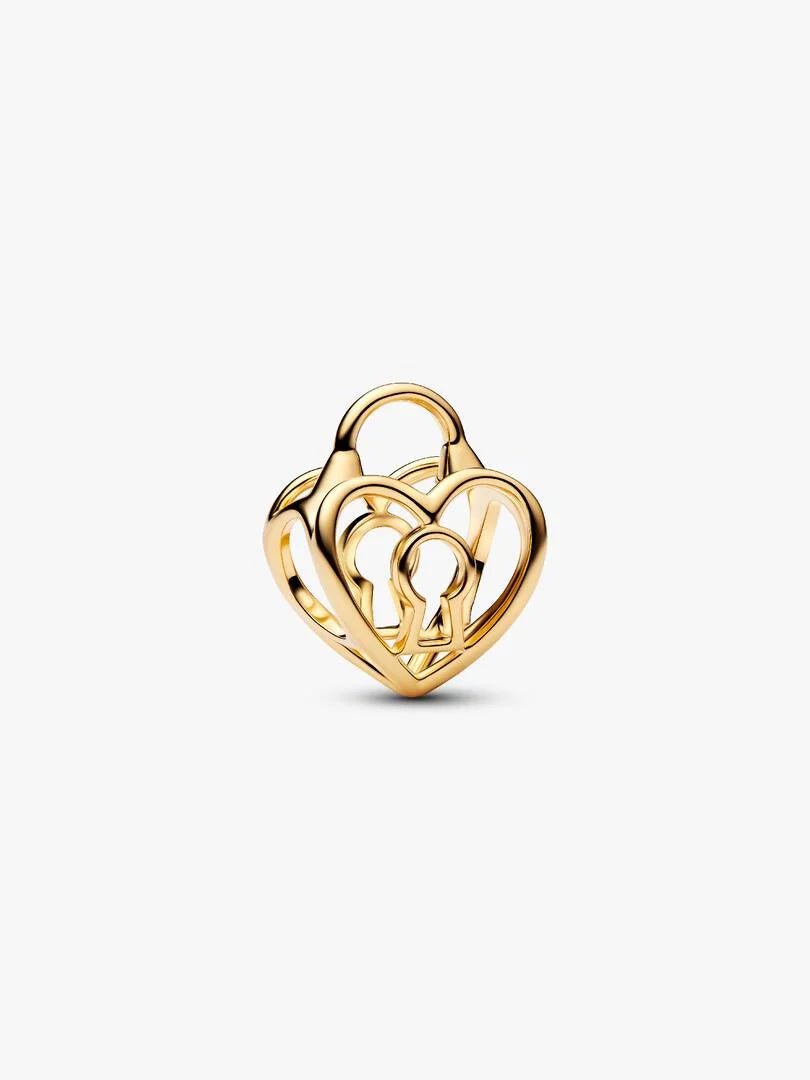 Charm Openwork Lucchetto Cuore - 764358C00 - Simmi Gioiellerie - Charm