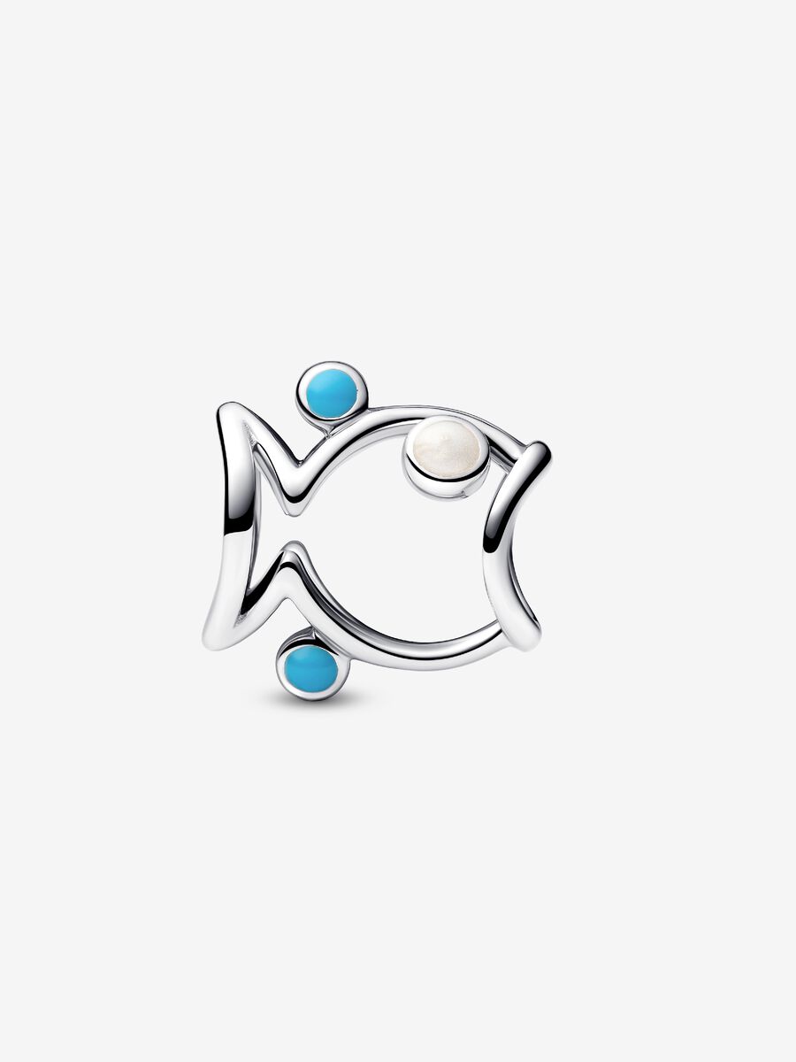 Charm Openwork Pesce - 793819C01 - Simmi Gioiellerie - Charm