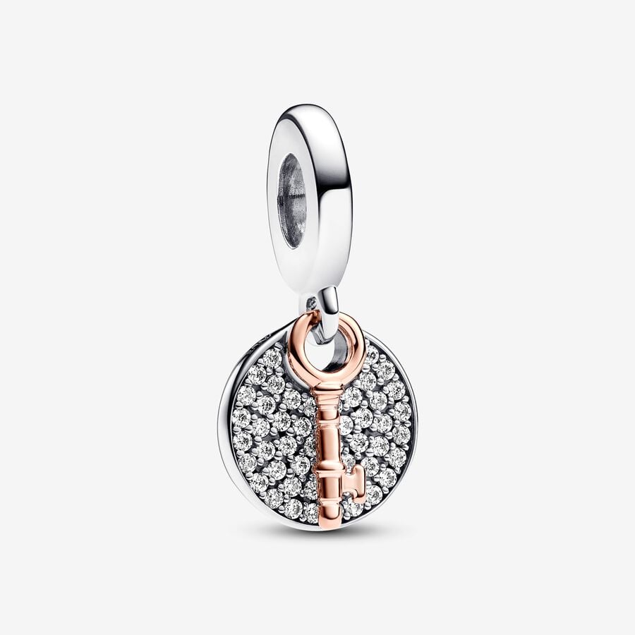 Charm Pendente Chiave Della Felicità - 783236C01 - Simmi Gioiellerie -Charm