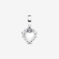 Charm Pendente Doppio Cuore Nessuna come Te - 793765C01 - Simmi Gioiellerie - Charm