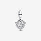 Charm Pendente Doppio Cuore Nessuna come Te - 793765C01 - Simmi Gioiellerie - Charm