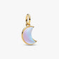 Charm Pendente Luna Crescente Luminosa - 764275C01 - Simmi Gioiellerie - Charm