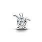 Charm Tartaruga traforata in argento sterling con smalto turchese - 794697C01 - Simmi Gioiellerie -Charm