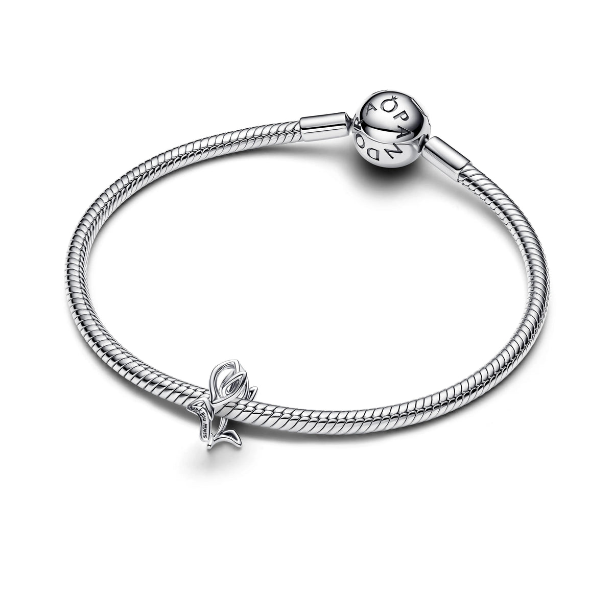 Charm Tulipano in argento sterling - 794488C00 - Simmi Gioiellerie -Charm