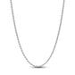 Collana a catena corda in argento sterling con chiusura scorrevole - 394687C00 - Simmi Gioiellerie -Collane