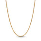 Collana a catena corda placcata in oro 14k con chiusura scorrevole - 364687C00 - Simmi Gioiellerie -Collane