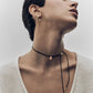 COLLANA A CORDINO LUNA IN RODOCROSITE - CO01-B49-U - Simmi Gioiellerie -Collane