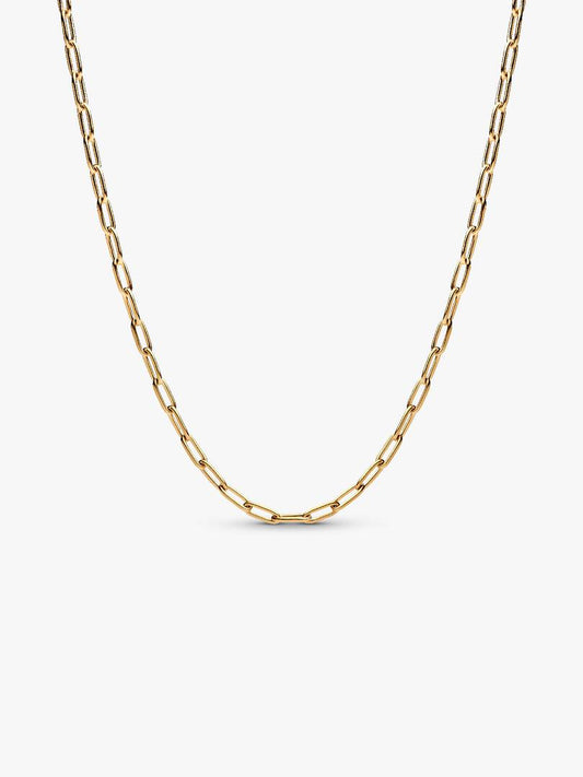 collana a maglie placcata oro 14k - 363416C00 - Simmi Gioiellerie -Collane