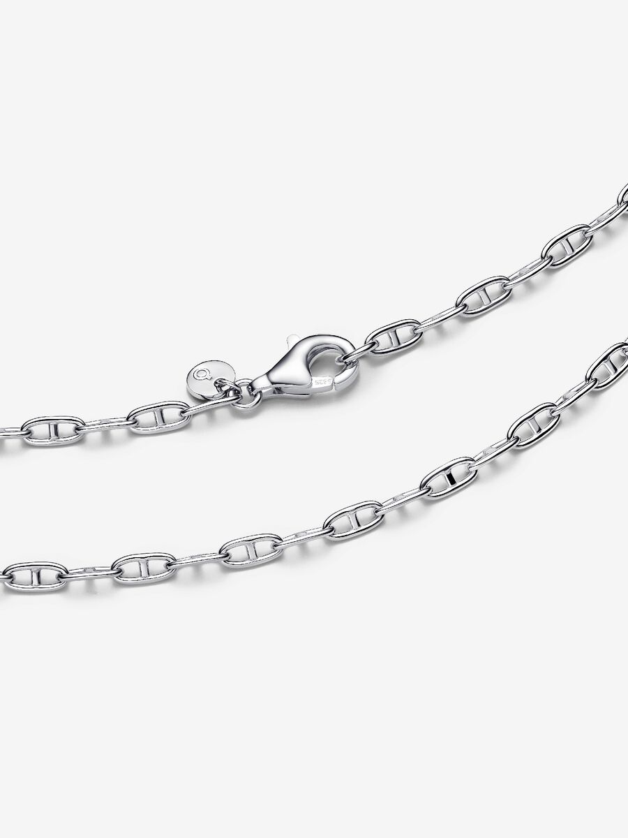 Collana Catena Maglia Ancora - 393899C00 - 55 - Simmi Gioiellerie - Collane