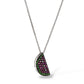 Collana da donna Anguria frutta in oro smeraldi e rubini - Simmi Gioielli - Simmi Gioiellerie - Collane