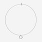Collana da donna Pianegonda ASSOLUTO in argento sterling 925‰ con pendente a cerchio simbolo di Infinito - PSON27 - Simmi Gioiellerie - Collane