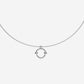 Collana da donna Pianegonda ASSOLUTO in argento sterling 925‰ con pendente a cerchio simbolo di Infinito - PSON27 - Simmi Gioiellerie - Collane