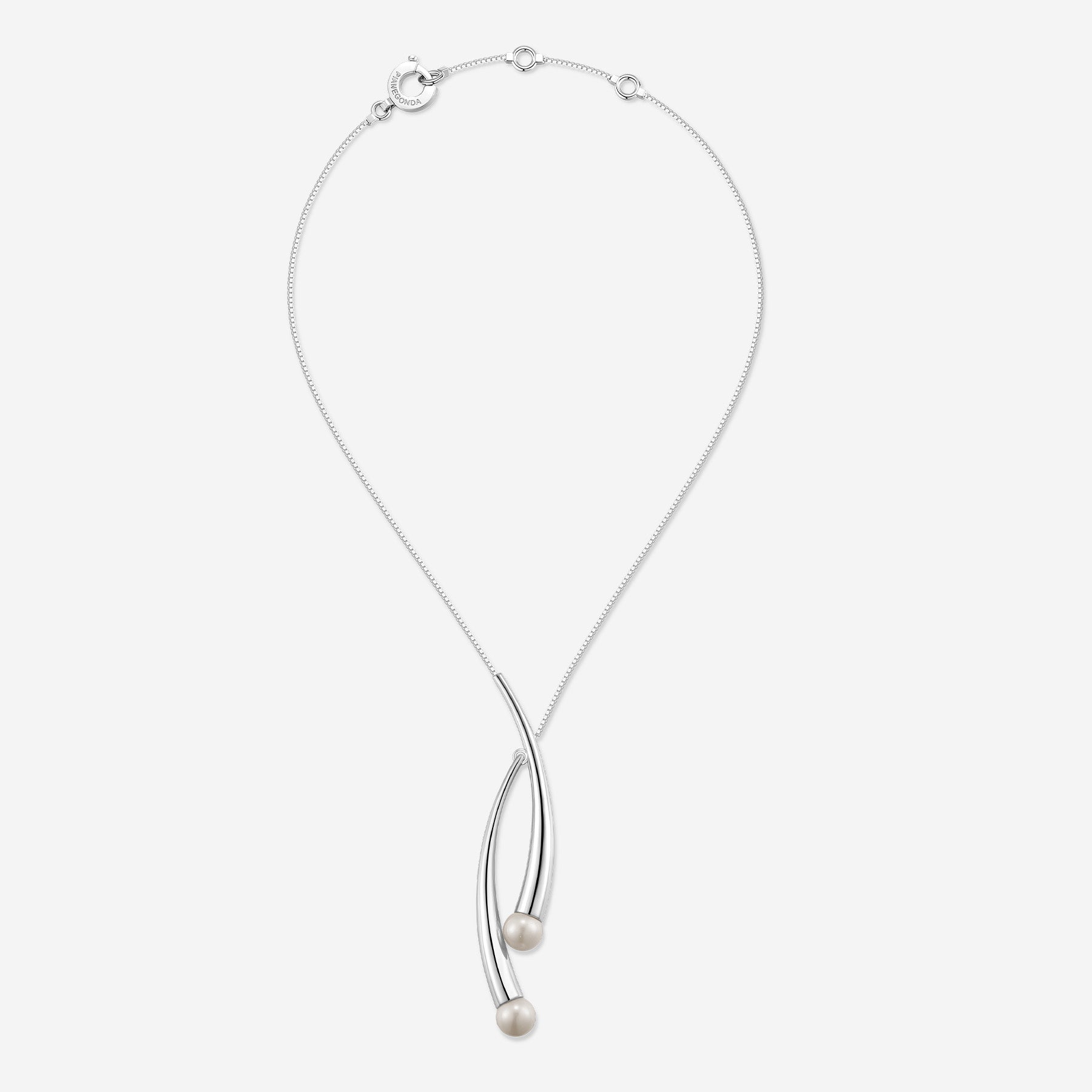 Collana da donna Pianegonda CUSPIS con ciondolo con perle naturali - PCUN01 - Simmi Gioiellerie - Collane