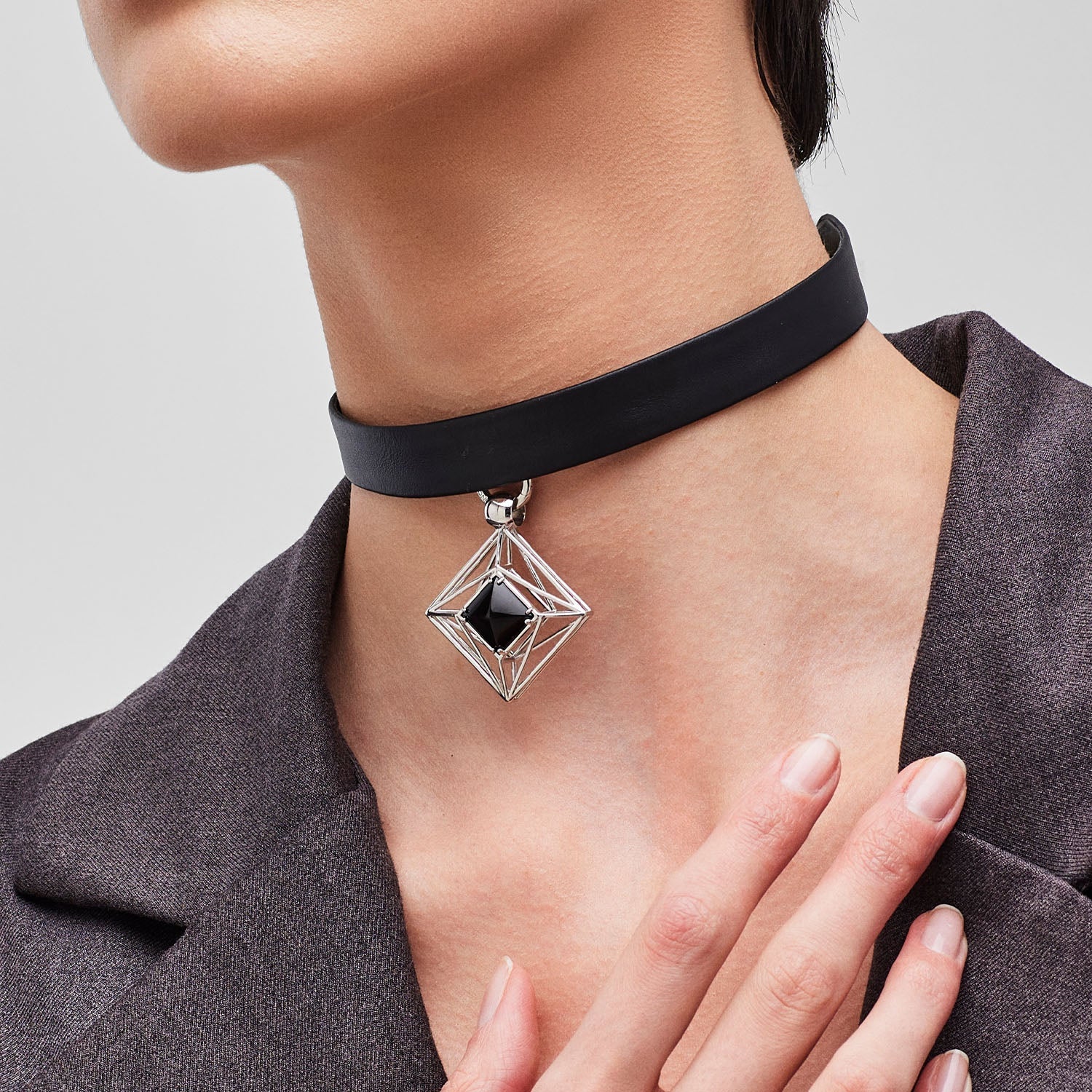 Collana donna Pianegonda Kosmos Choker - PSSN04 - Simmi Gioiellerie - Collane