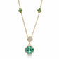 Collana in Oro Giallo con Fiori di Zaffiri Verdi e Diamanti – Simmi Gioielli - Simmi Gioiellerie - Collane