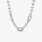 Collana Maglia Link e Sfere Pandora ME - 392799C00 - Simmi Gioiellerie -Collane