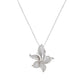 Collana Orchidea Zirconi Bianchi - CLFILUBBZ - Simmi Gioiellerie - Collane