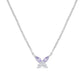 Collana Petali Lilla in Argento - CLBUTBBLA - Simmi Gioiellerie -Collane
