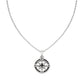 Collana Rosa dei Venti in Acciaio e Smalto - ACCL101 - Simmi Gioiellerie - Collane