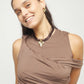 Collana Uno de 50 Collana in filo di seta e pelle con dettaglio di cuore placcato oro 18k - COL2066 - Simmi Gioiellerie - Collane