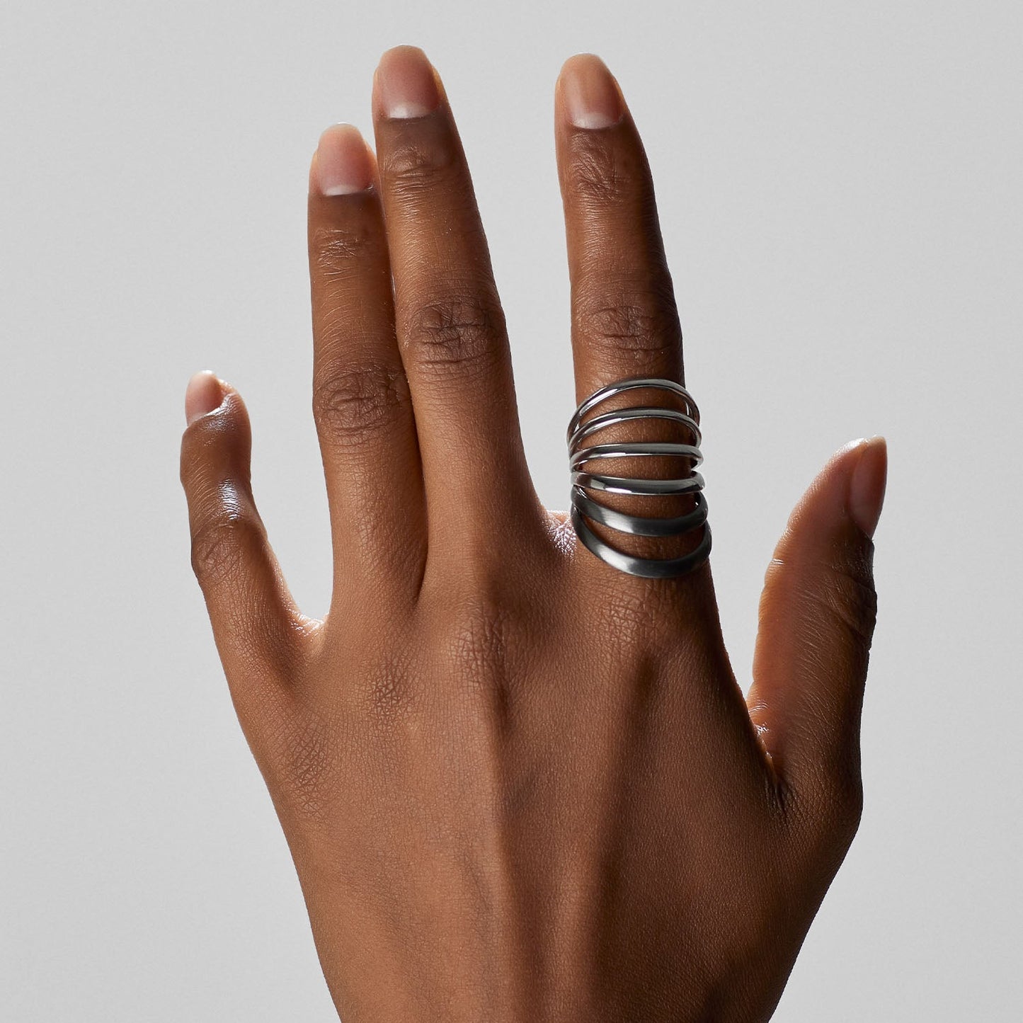 Collezione Mvp wardrobe x pianegonda Anello a sei fasce bicolore - PMVR07 - Simmi Gioiellerie - Anelli