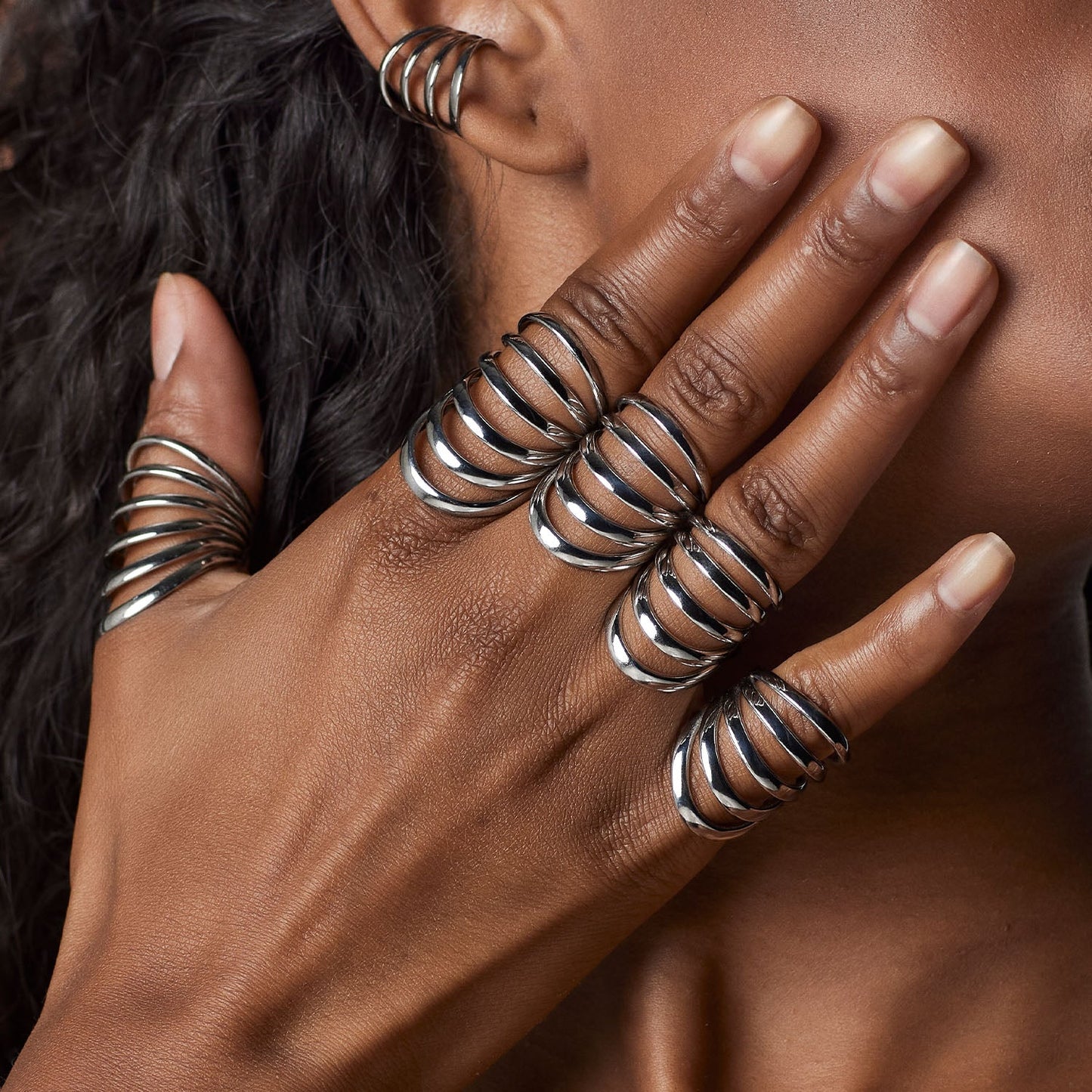 Collezione Mvp wardrobe x pianegonda Anello a sei fasce - PMVR02 - Simmi Gioiellerie - Anelli