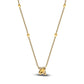 Collier Ape placcato in oro 14k con giallo brillante e zirconia cubica trasparente - 364560C01 - Simmi Gioiellerie -Collane