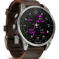 D2™ Mach 2 – 47 mm Titanium with Oxford Brown Leather Band - 010 - 02904 - 31 - Simmi Gioiellerie - Orologi