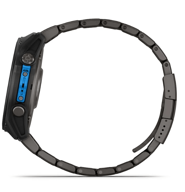 D2™ Mach 2 – 51 mm Carbon Gray DLC Titanium with Vented Titanium Bracelet - 010 - 02905 - 31 - Simmi Gioiellerie - Orologi