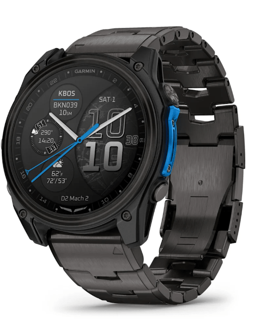 D2™ Mach 2 – 51 mm Carbon Gray DLC Titanium with Vented Titanium Bracelet - 010 - 02905 - 31 - Simmi Gioiellerie - Orologi