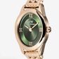 Daniel Wellington Ophelia Mini Emerald Rose Gold - DW00100806 - Simmi Gioiellerie - Orologi