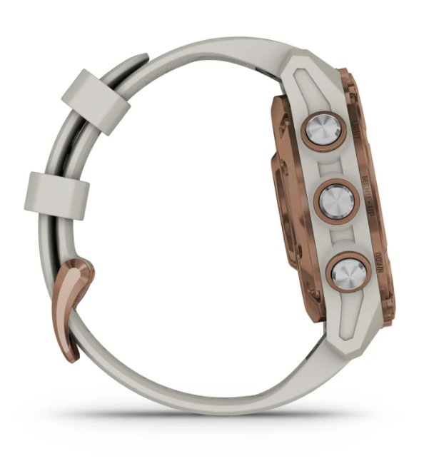 Descent™ Mk3i – 43 mm Bronze PVD titanium con cinturino in silicone French grey - 010-02753-14 - Simmi Gioiellerie -Orologi