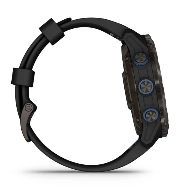 Descent™ Mk3i – 51 mm Carbon grey DLC titanium con cinturino in silicone black - 010-02752-11 - Simmi Gioiellerie -Orologi
