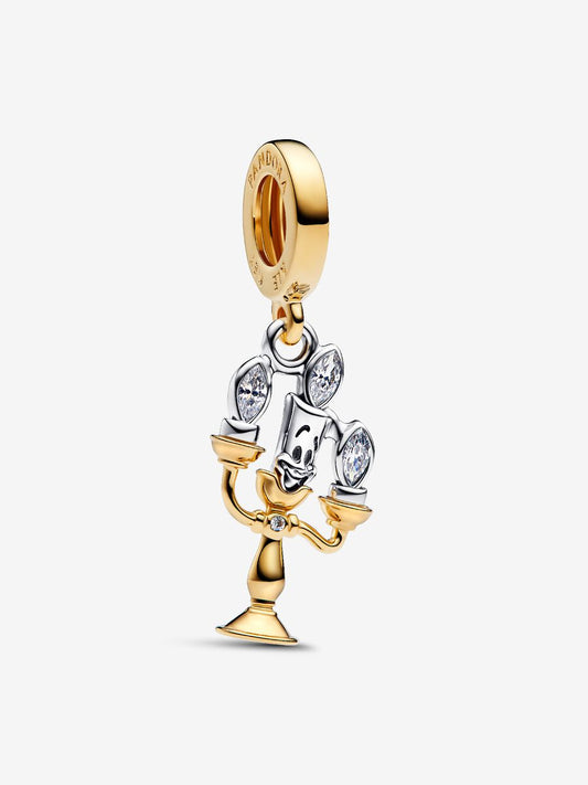 Disney, La Bella e la Bestia, Pendente Lumiere - 763985C01 - Simmi Gioiellerie - Charm