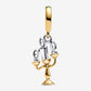 Disney, La Bella e la Bestia, Pendente Lumiere - 763985C01 - Simmi Gioiellerie - Charm