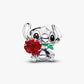 Disney, Lilo & Stitch, Stitch con la rosa - 794378C01 - Simmi Gioiellerie - Charm