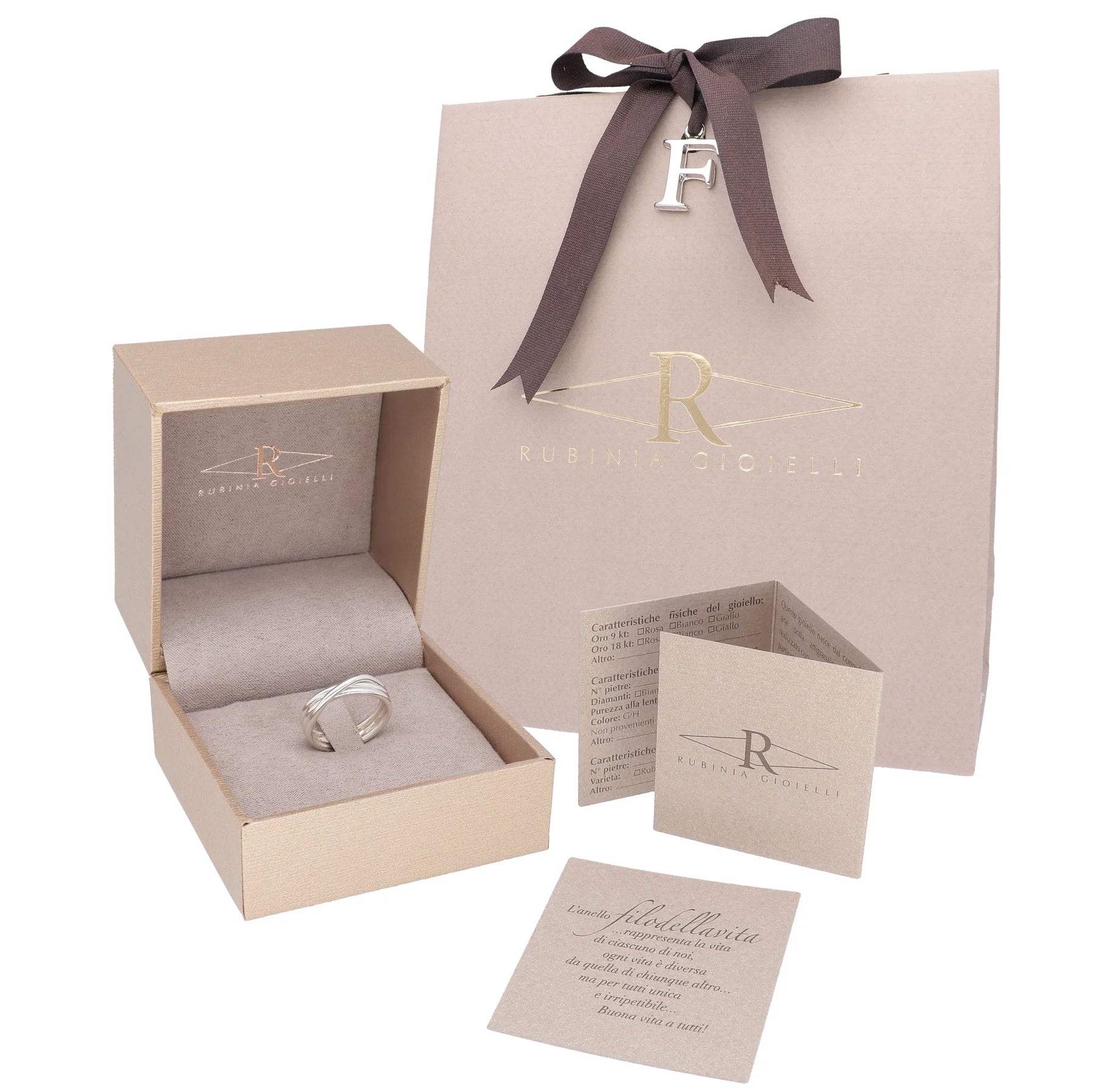 Filodellavita Rock 3 fili in Argento 925 - AN8A - Simmi Gioiellerie - Anelli