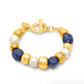 Giovanni Raspini Bracciale Blu Nomad - N0031 - Simmi Gioiellerie - Bracciali