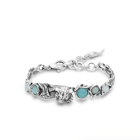 Giovanni Raspini Bracciale Blue Jaguar - 12684 - Simmi Gioiellerie -Bracciali