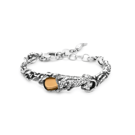 Giovanni Raspini Bracciale Goccia Leopardo - 12411 - Simmi Gioiellerie - Bracciali