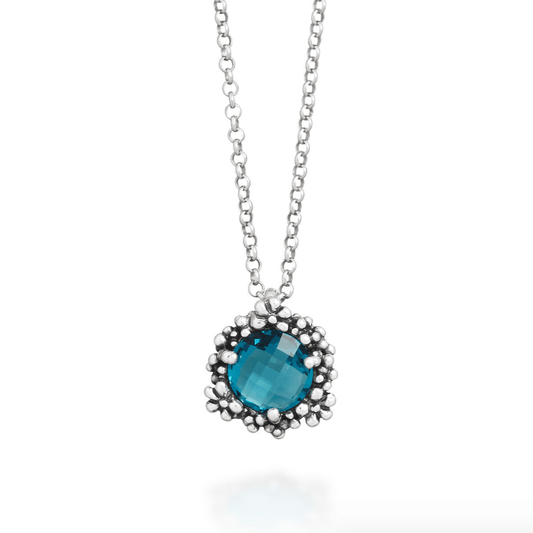 Giovanni Raspini Pendente Blue Ivy - 12425 - Simmi Gioiellerie - Collane