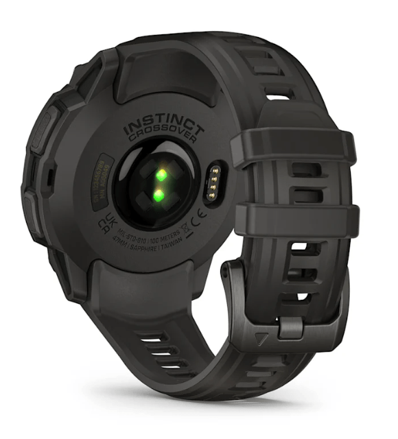 Instinct® Crossover AMOLED - Charcoal - 010 - 03398 - 00 - Simmi Gioiellerie - Orologi