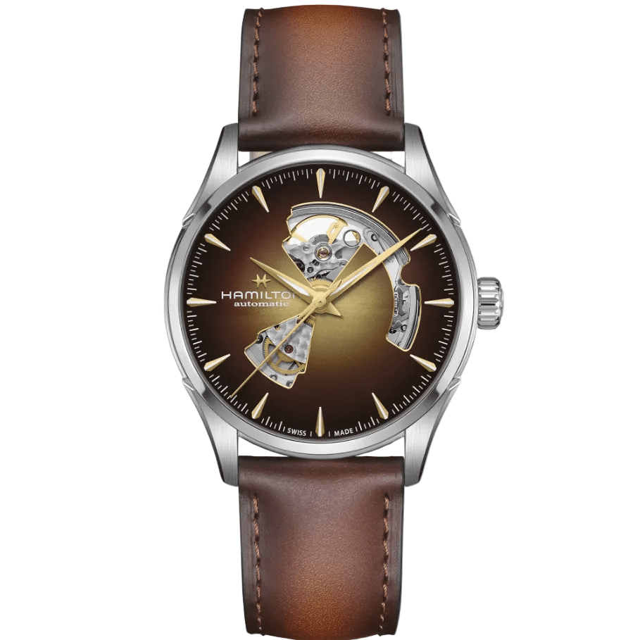 JAZZMASTER OPEN HEART AUTO 42MM - H32705501 - Simmi Gioiellerie - Orologi