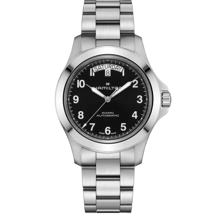 KHAKI FIELD KING DAY - DATE 40MM - H64475131 - Simmi Gioiellerie - Orologi