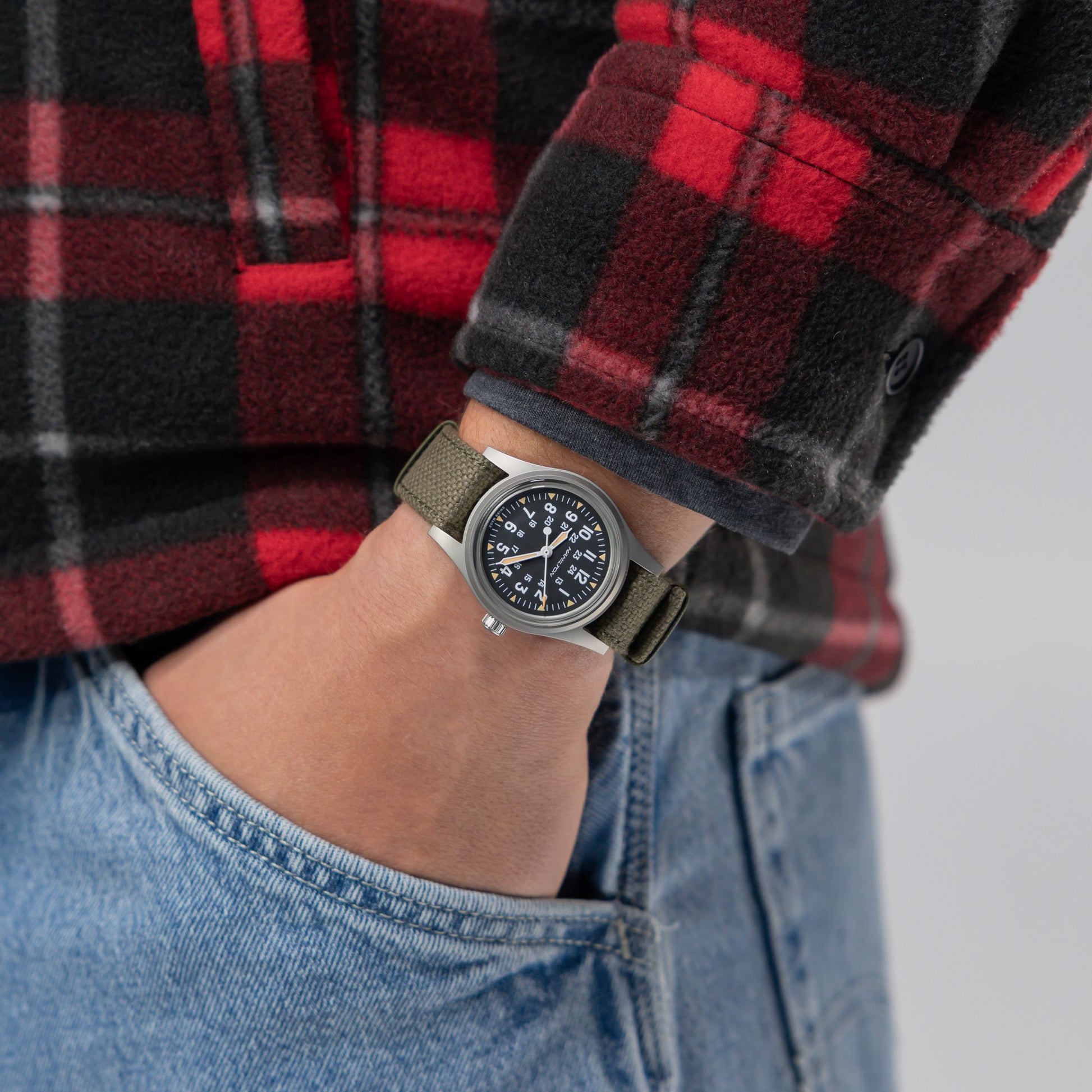 KHAKI FIELD MECHANICAL 36 MM Meccanico | 36mm | H69399930 - Simmi Gioiellerie -Orologi