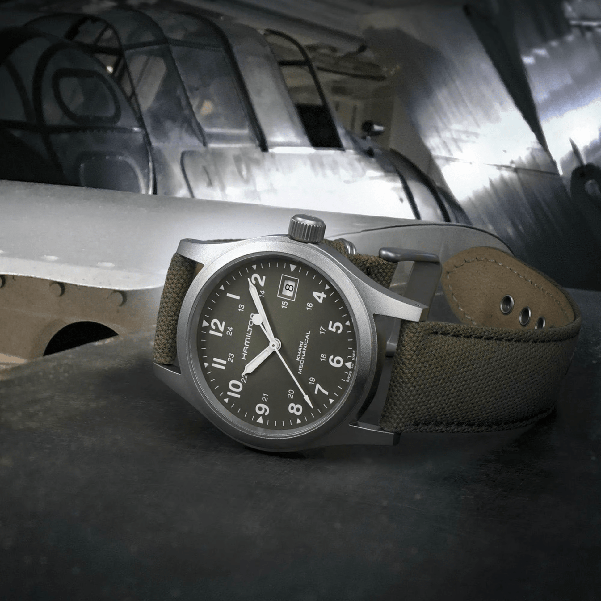 KHAKI FIELD MECHANICAL Meccanico | 38mm | H69439363 - Simmi Gioiellerie - Orologi